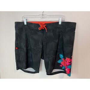 Burnside XXL Board Short Summer Vacation Floral Print  New with tags